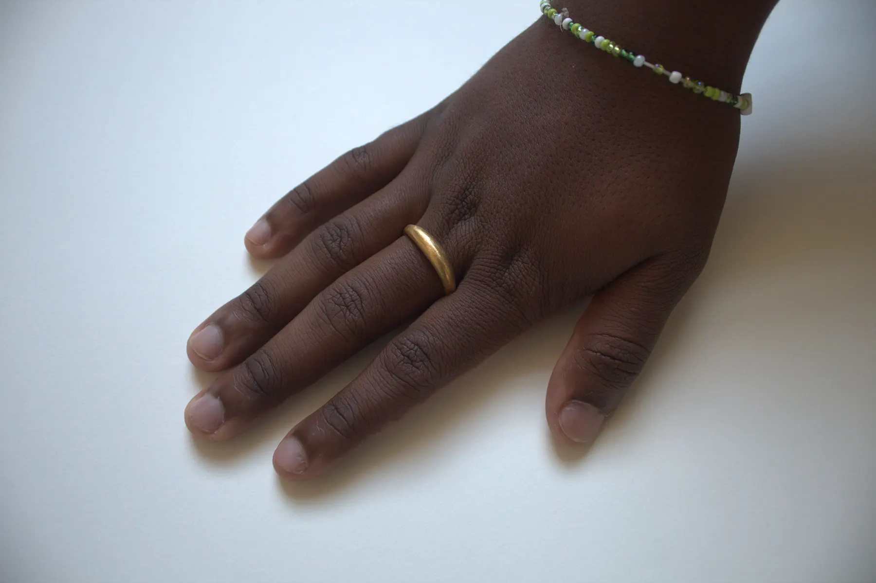 Gold Ring On Hand