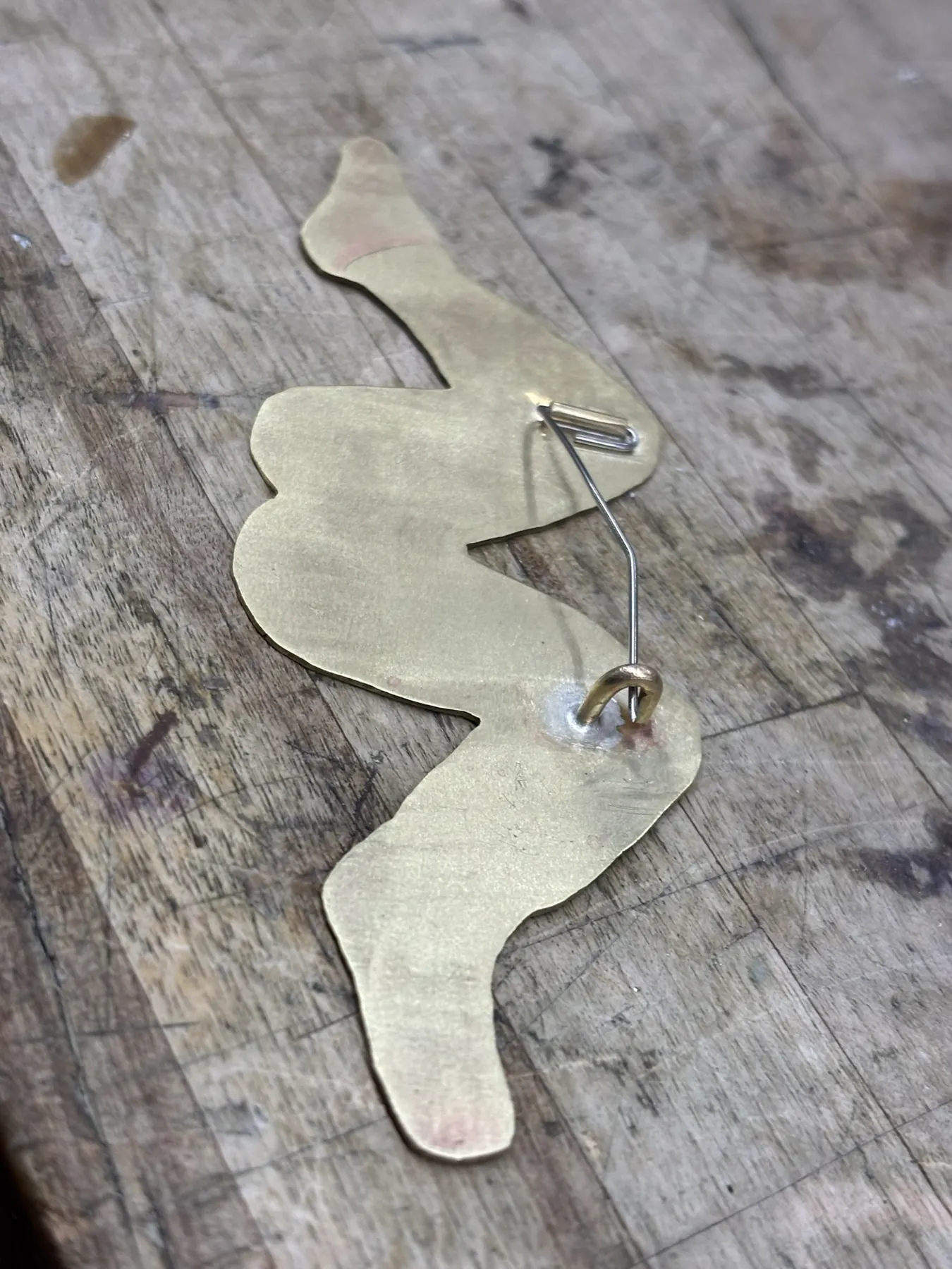 Back Of Pearl Brooch II